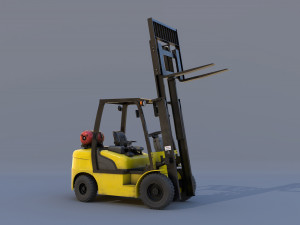 forklift 18d-7e 3D मॉडल