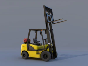 फोर्कलिफ्ट 18डी-7ई 3D मॉडल