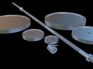 डम्बल 3D मॉडल