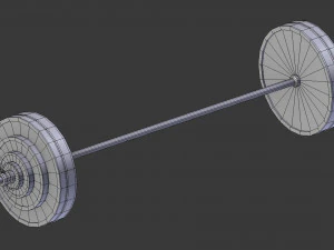 डम्बल 3D मॉडल