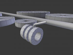 डम्बल 3D मॉडल