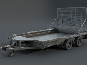 trailer 3D 모델