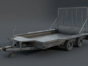 tr&aacute;iler Modelo 3D