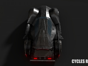 sci fi car 3D मॉडल