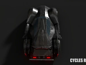 sci fi car 3D Model