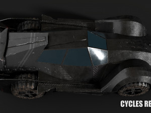 sci fi car 3D मॉडल