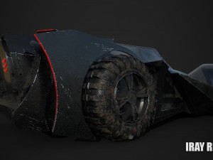 sci fi car 3D मॉडल
