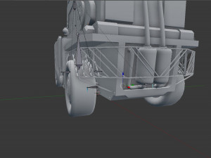 sci-fi forklift 3D मॉडल
