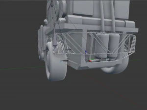 विज्ञान-फाई फोर्कलिफ्ट 3D मॉडल