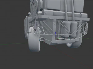 विज्ञान-फाई फोर्कलिफ्ट 3D मॉडल