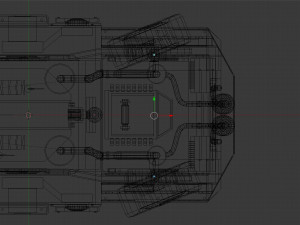 sci-fi forklift 3D मॉडल
