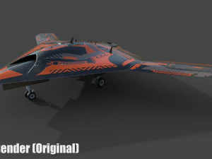 drone esportivo Modelo 3D