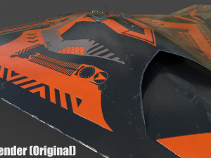 sport drone Modelo 3D