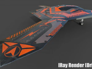 drone esportivo Modelo 3D