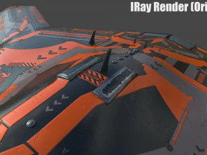 drone esportivo Modelo 3D