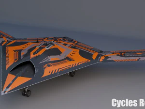 drone esportivo Modelo 3D