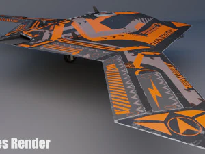 drone esportivo Modelo 3D