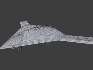 drone esportivo Modelo 3D