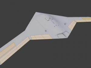 drone esportivo Modelo 3D