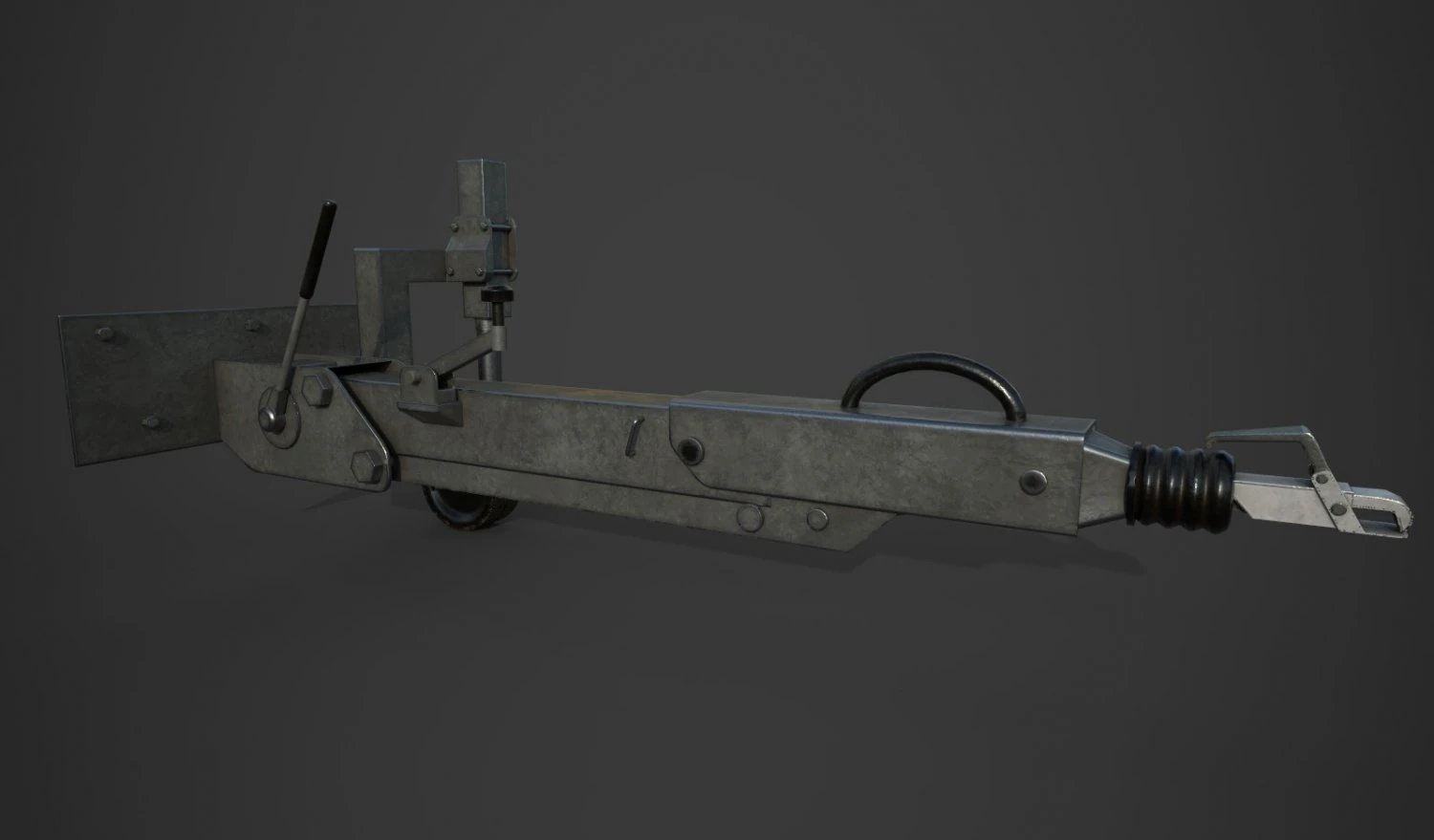 dispositivo de remolque Modelo 3D .c4d .max .obj .3ds .fbx .stl .blend 