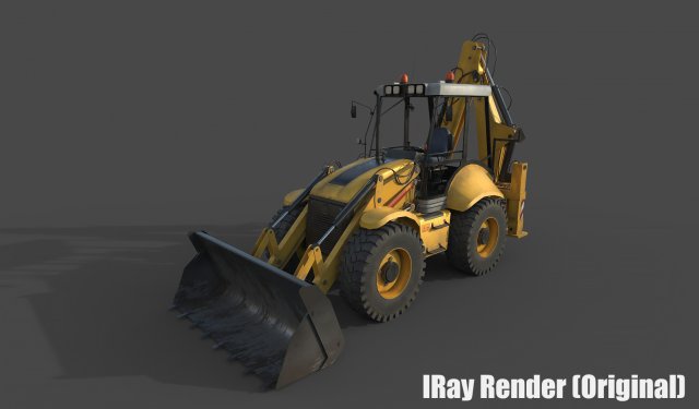 tractor b115 Modelo 3D .c4d .max .obj .3ds .fbx .stl .blend 