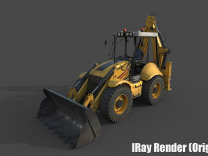 tractor b115 3D 모델