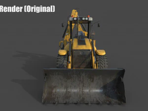 trator b115 Modelo 3D