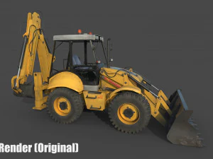 trator b115 Modelo 3D