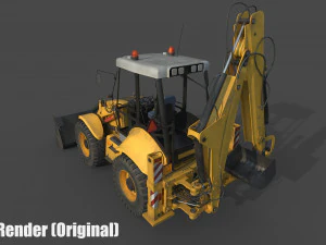 trator b115 Modelo 3D