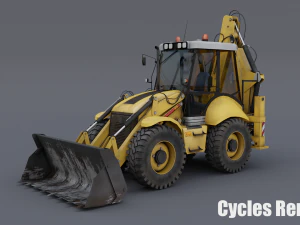 trator b115 Modelo 3D