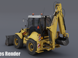 tractor b115 Modelo 3D