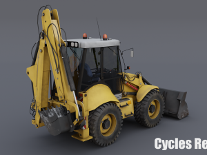 tractor b115 Modelo 3D