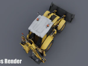 trator b115 Modelo 3D