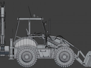 tractor b115 Modelo 3D