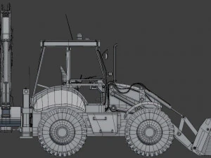 trator b115 Modelo 3D