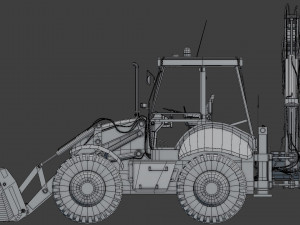 tractor b115 Modelo 3D