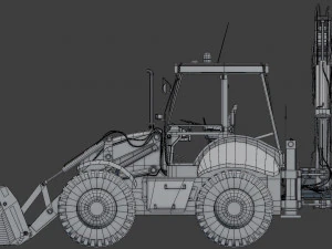 trator b115 Modelo 3D