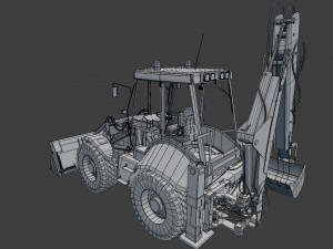 tractor b115 Modelo 3D