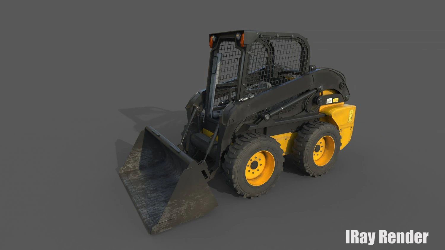 tractor l218 3D Model .c4d .max .obj .3ds .fbx .stl .blend 