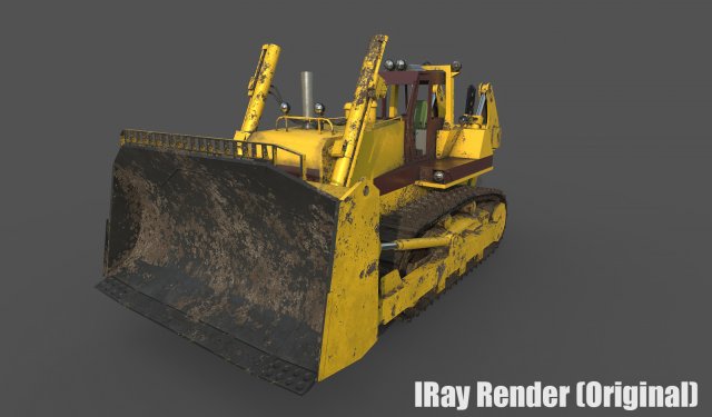 tractor t40 Modelo 3D .c4d .max .obj .3ds .fbx .stl .blend 
