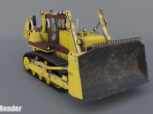 tractor t40 3D Model