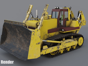 tractor t40 Modelo 3D