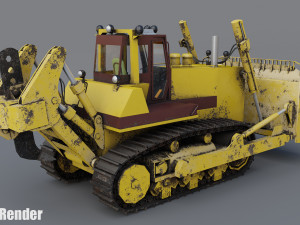 tractor t40 Modelo 3D