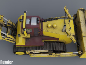 tractor t40 Modelo 3D