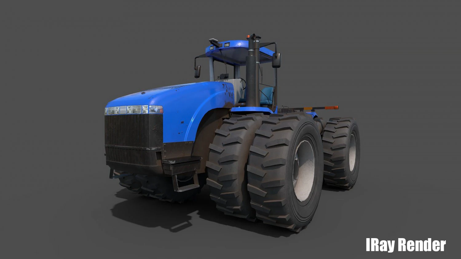 agrimotor t9050 3D Model .c4d .max .obj .3ds .fbx .stl .blend 
