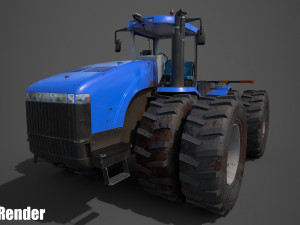 agrimotor t9050 3Dモデル