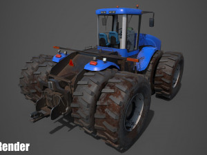 agrimotor t9050 3Dモデル