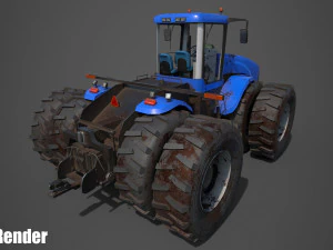 agrimotor t9050 3D Model