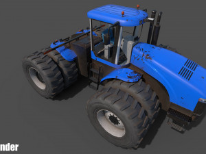 agrimotor t9050 3Dモデル