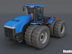 agrimotor t9050 3D Model